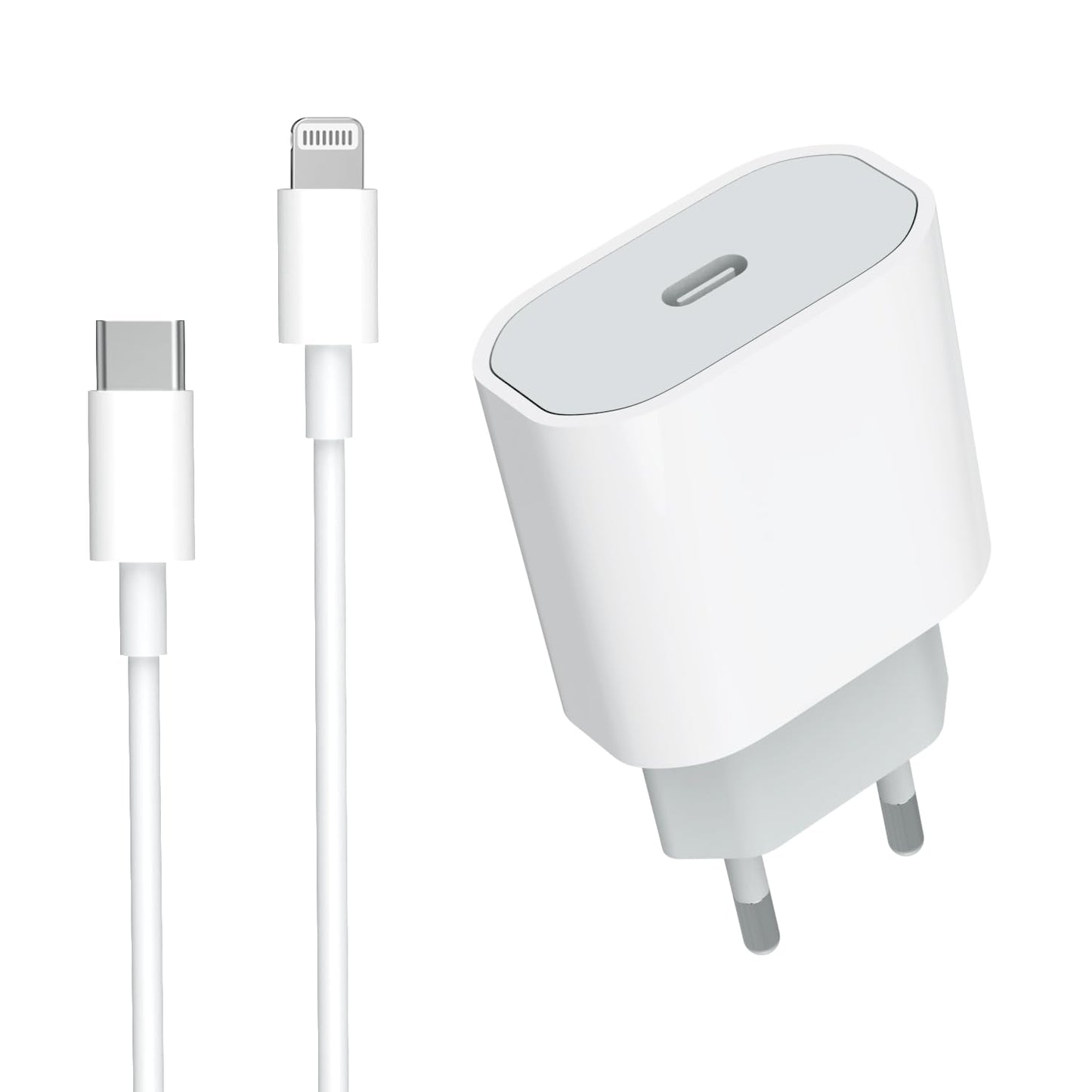 Chargeur USB-C 30W PD - Charge Rapide pour iPhone ( Type C & Normal )
